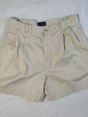 Cream Club Room Chino Shorts Mens size 34